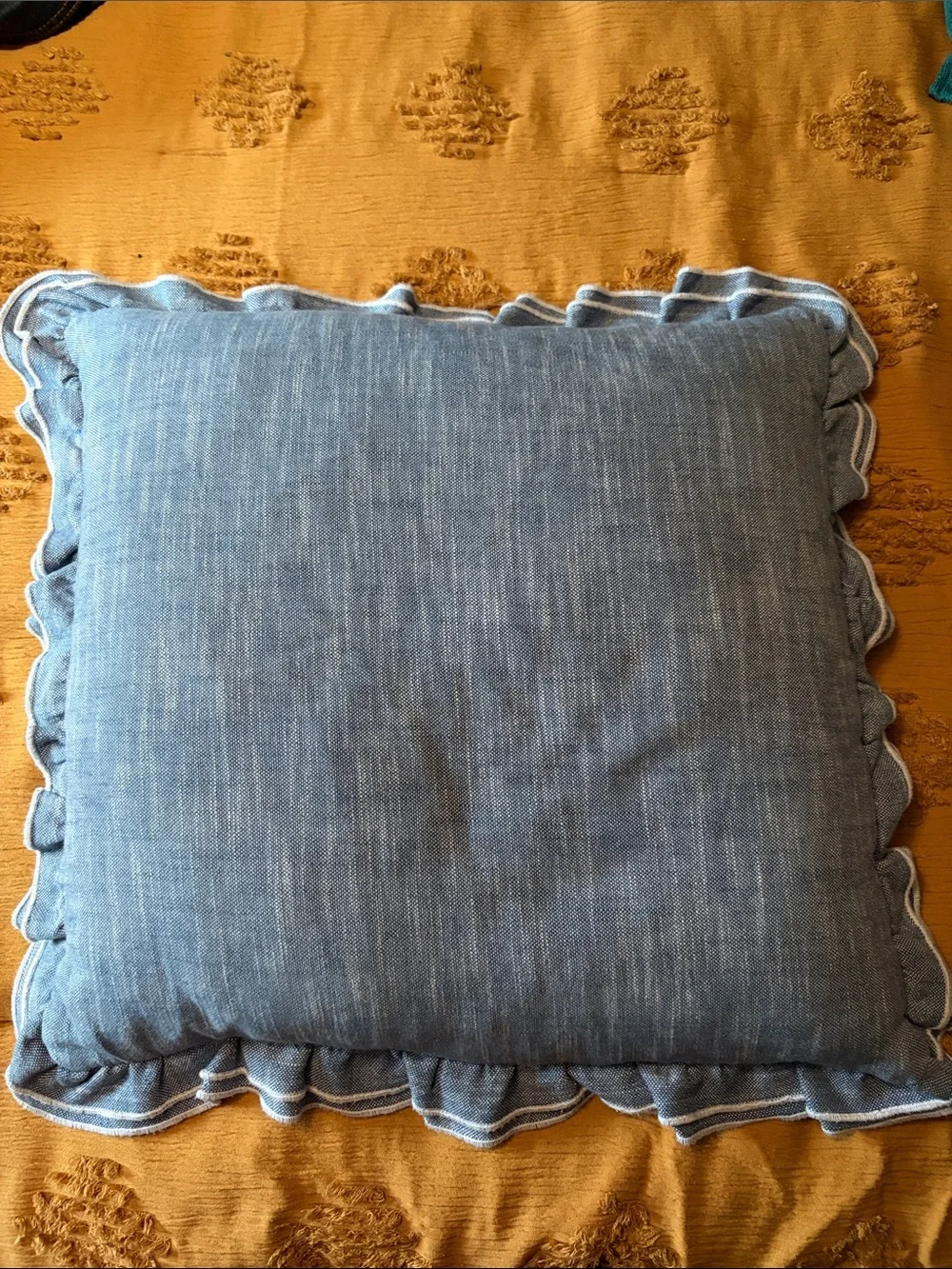 Magaschoni blue chambray